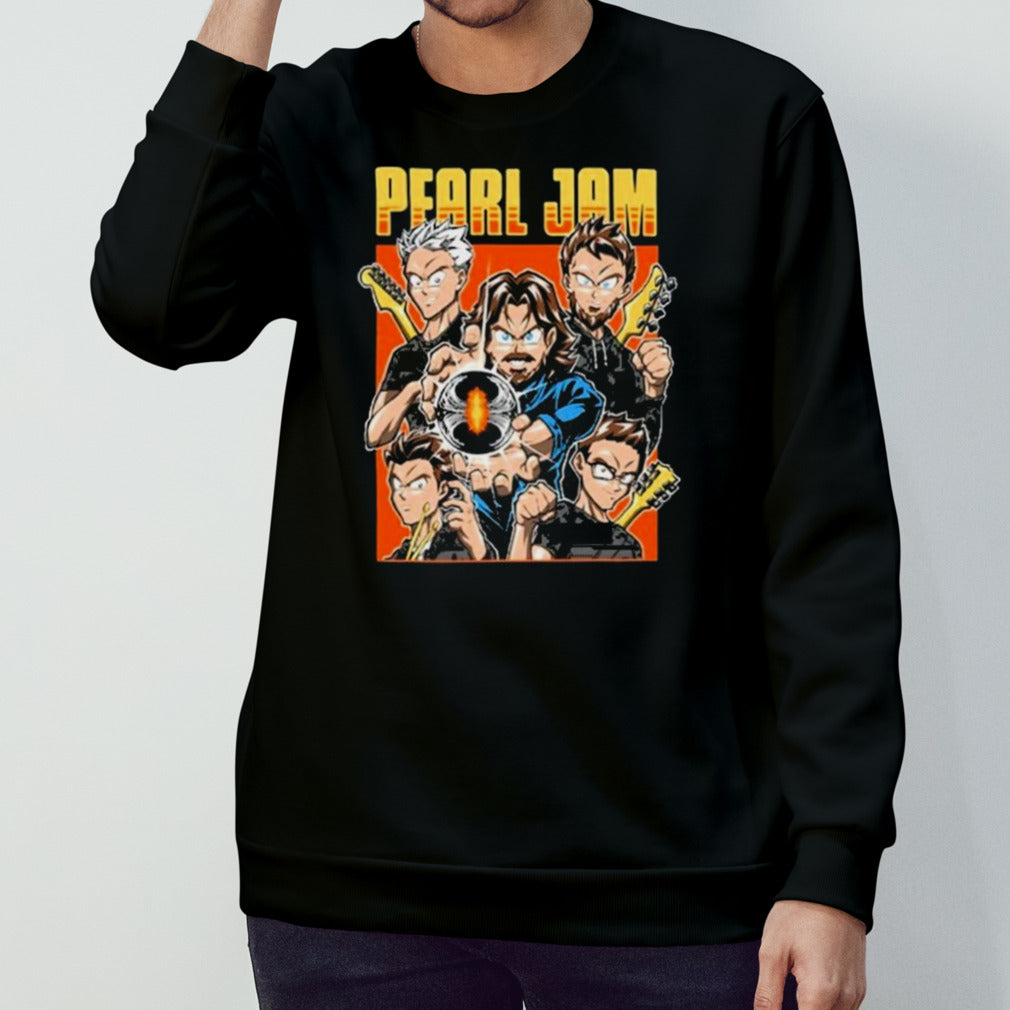 2024 Pearl Jam Dark Matter Anime Shirt