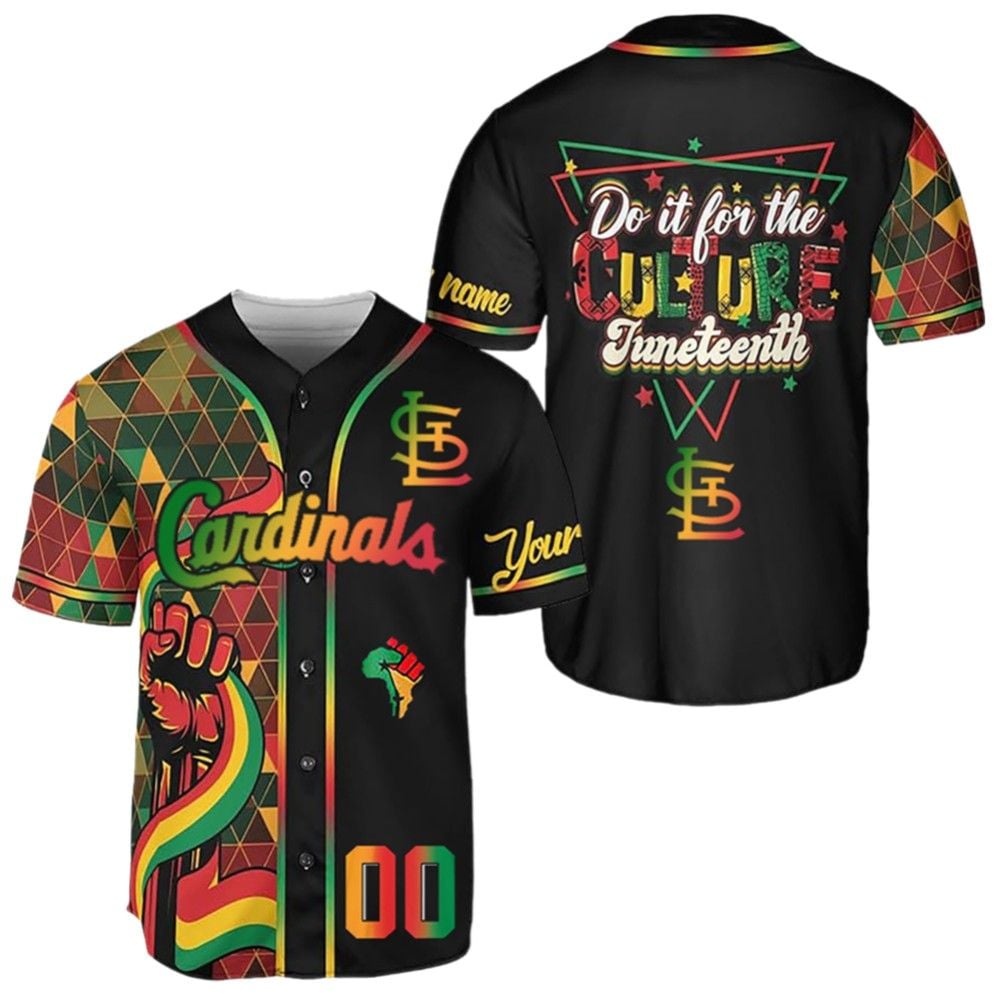2025 Cardinals Juneteenth Day Jersey - Grishko.com