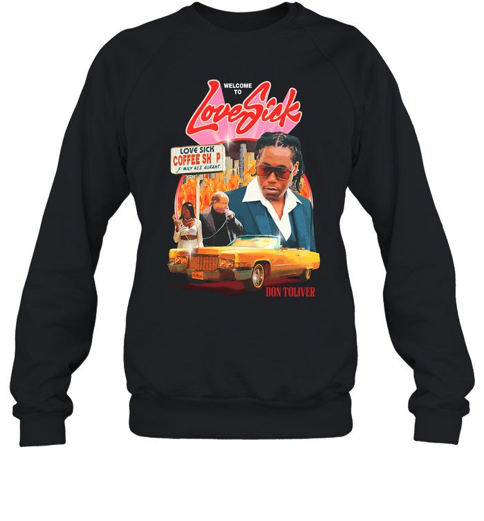 Welcome To Love Sick Don Toliver Movie Poster Shirt