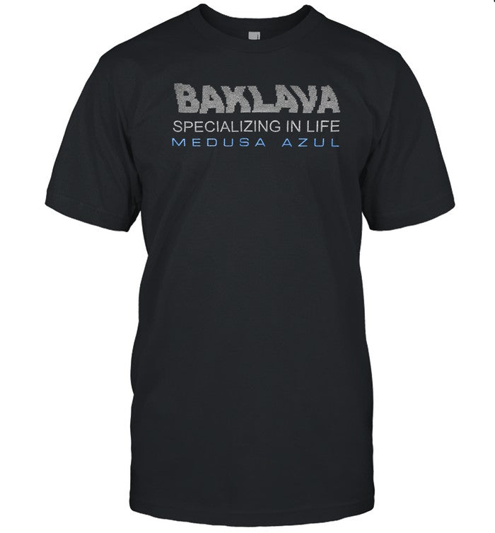 Baklava Specializing In Life Medusa Azul Tee Shirt