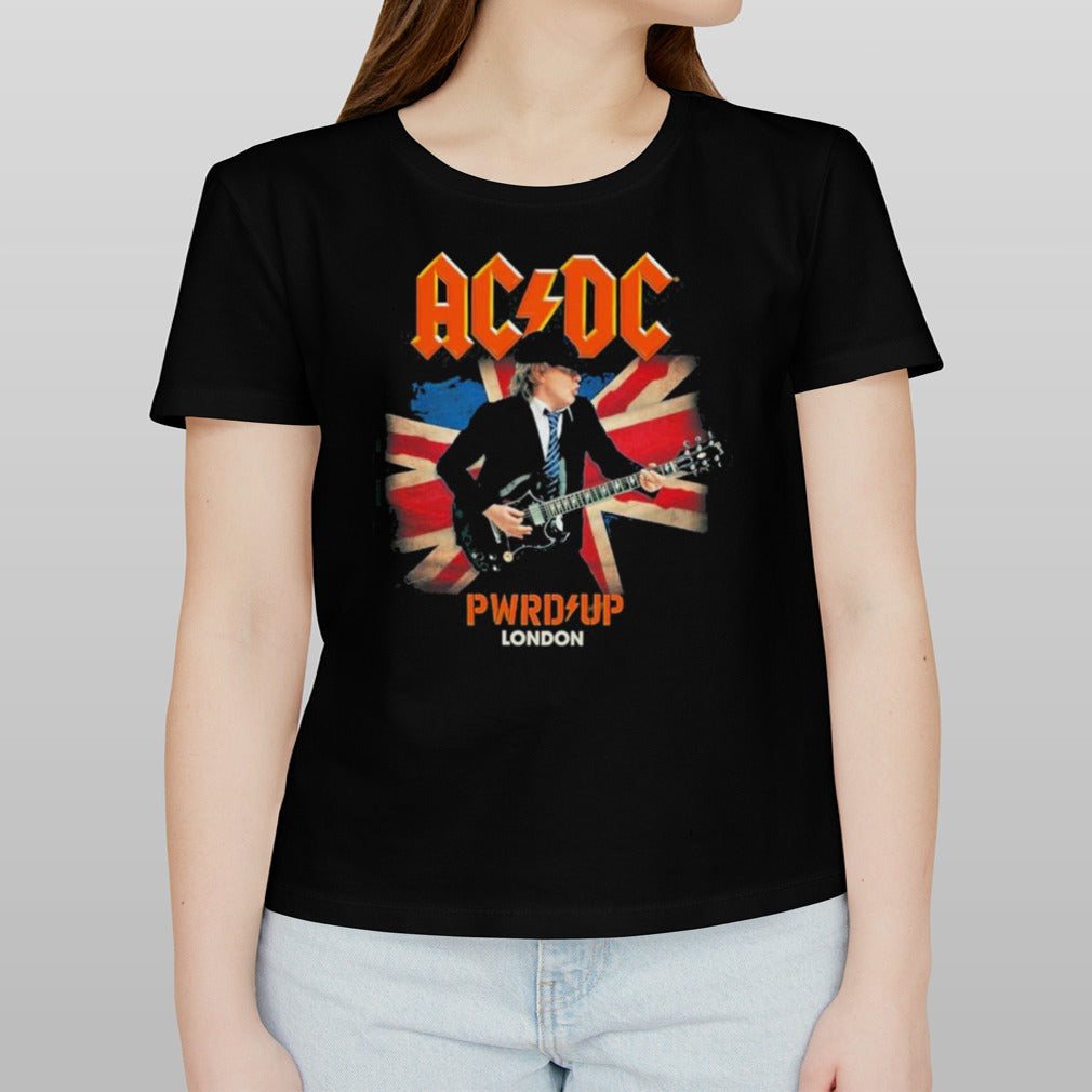 AC DC Union Jack London 2024 Tour T-shirt