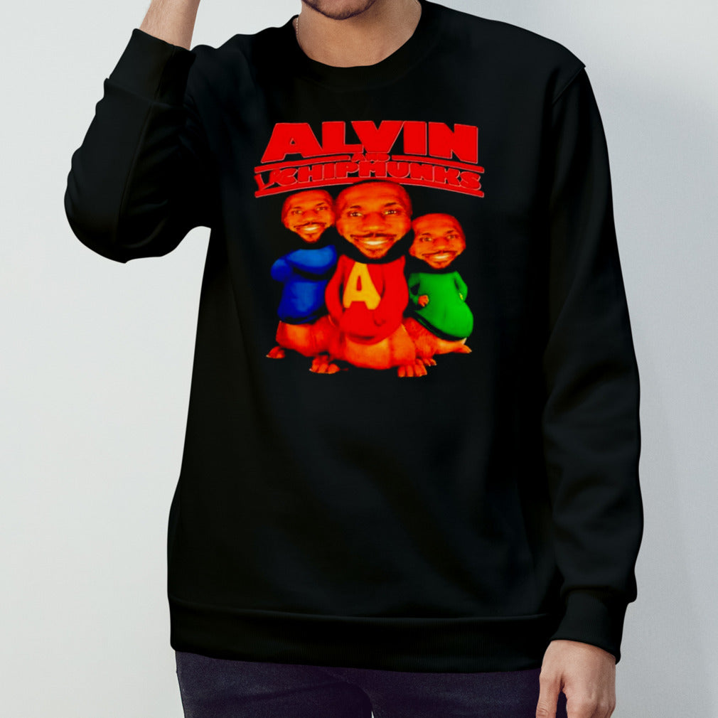 Alvin and LeChipmunks LeBron James funny shirts