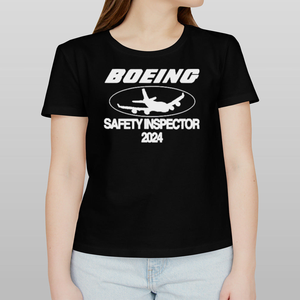 Barely Legal Clothing Boeing Safety Inspector 2024 T-Shirt