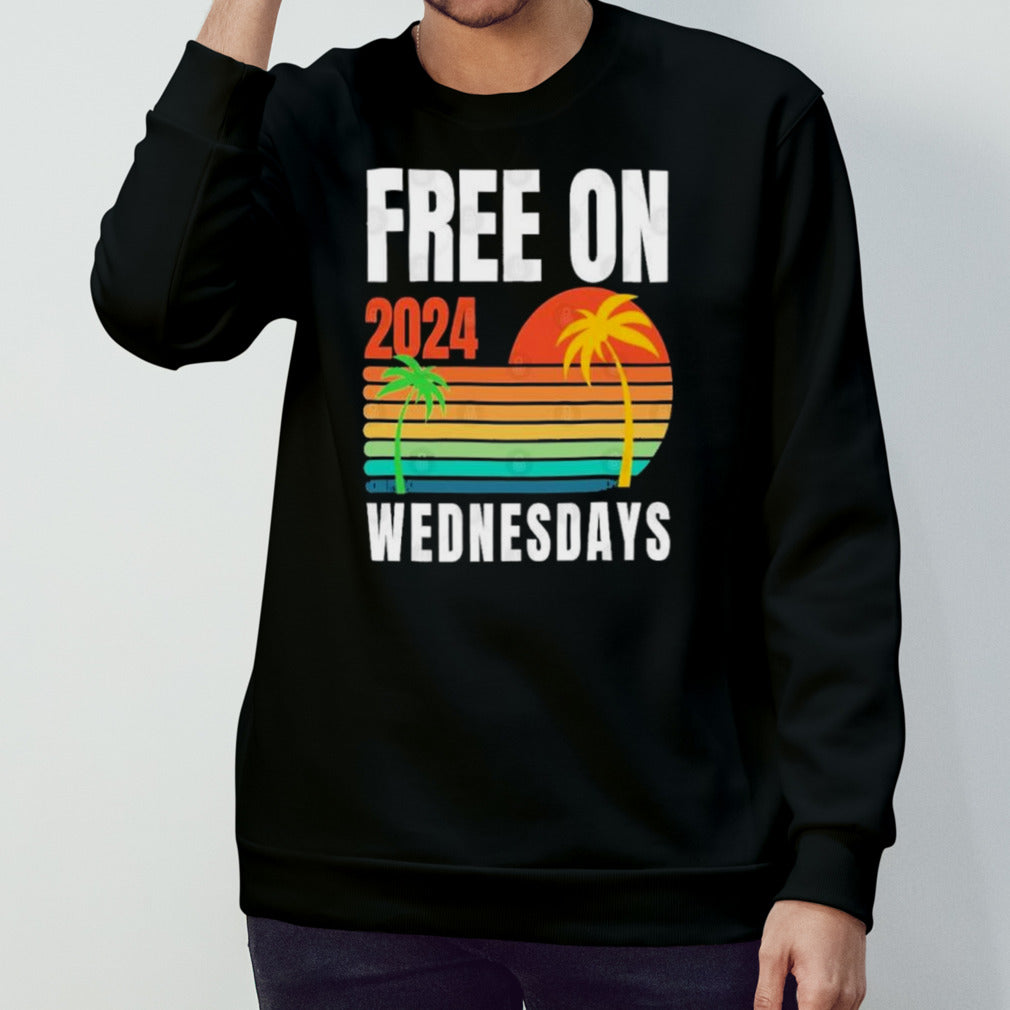 Biden Free on Wednesdays Vintage Retro shirt