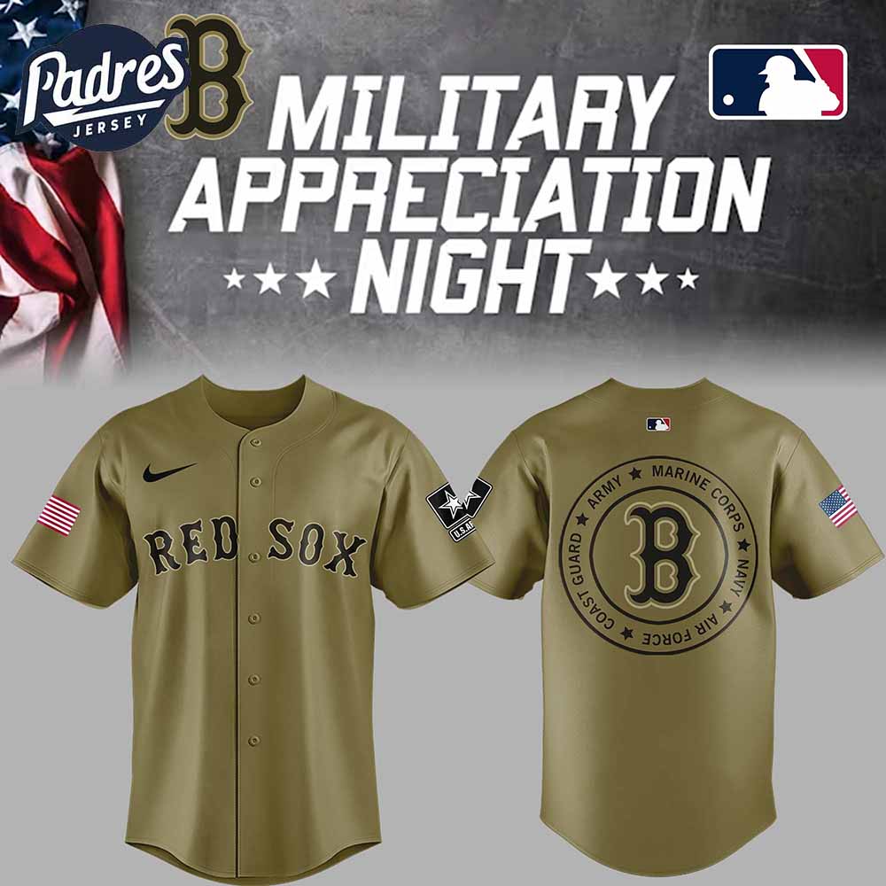 Boston Red Sox Baseball Jersey Military Green For Fan 2025 - Padres Jersey Oasis: Elevate Your Baseball Style Game
