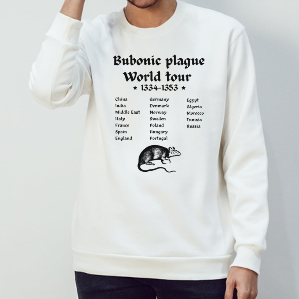 Bubonic plague world tour 1334 1353 shirts