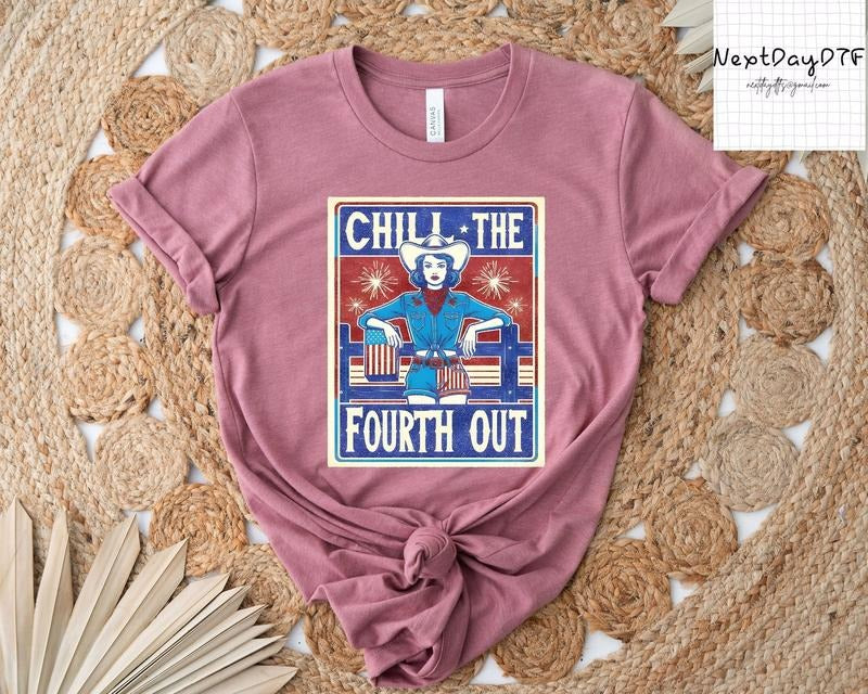 Chill The Fourth Out Shirt Retro 4th Of July Shirt Patriotic Shirt Usa T-shirt American Flag Shirt Funny Fourth Of July Shirt T-shirt, sweater and Hoodie