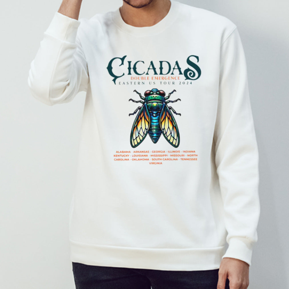 Cicadas Double Emergence Eastern US Tour 2024 shirt