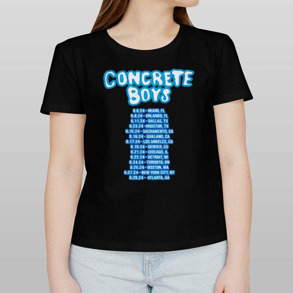 Concrete Boys Tour 2024 shirt