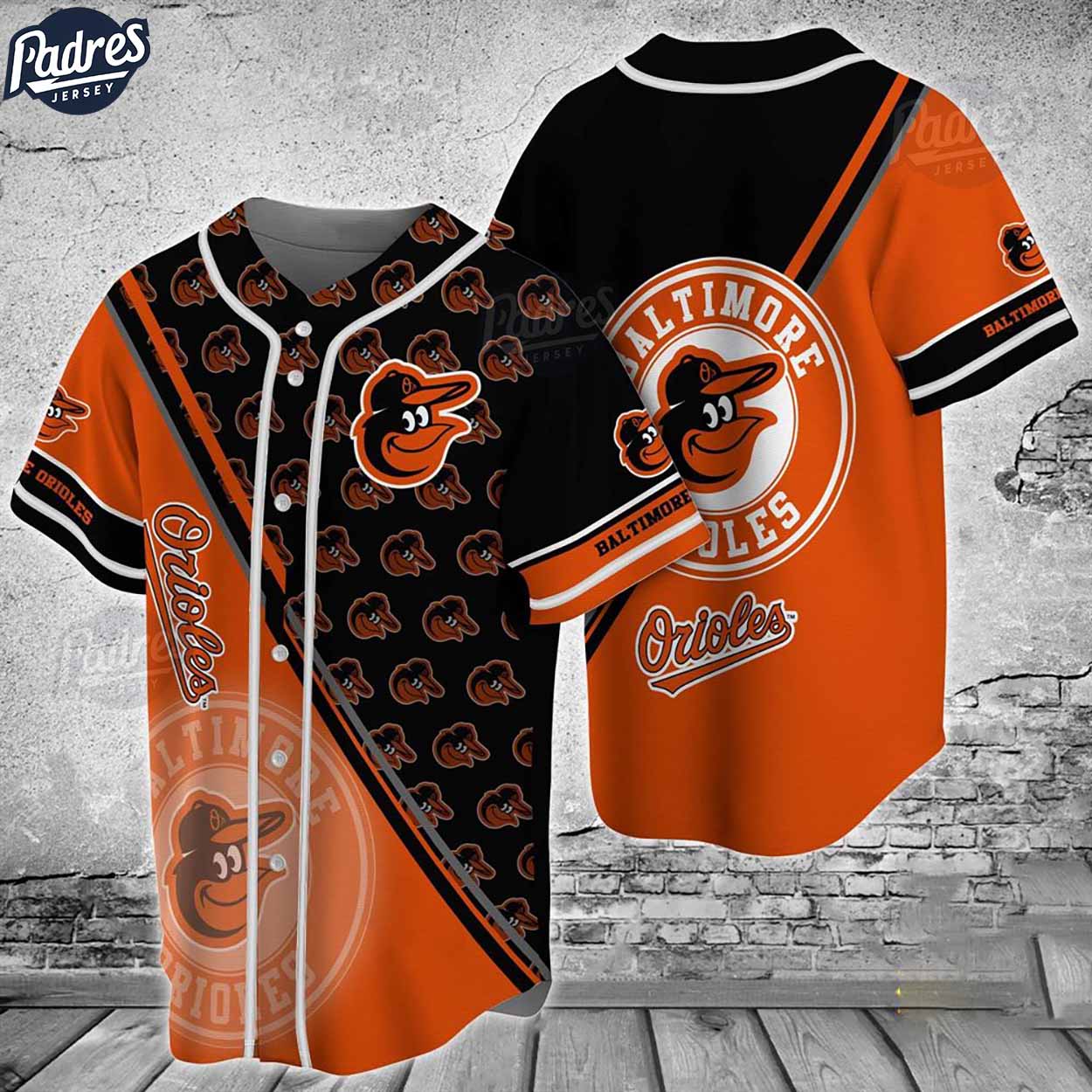 Custom MLB Baltimore Orioles Baseball Jersey Shirt - Padres Jersey Oasis: Elevate Your Baseball Style Game