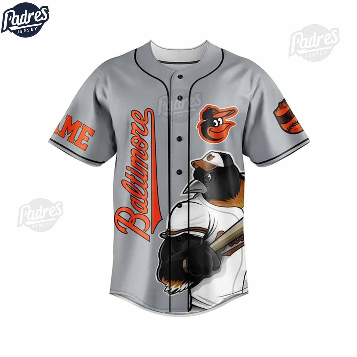 Custom MLB Baltimore Orioles Baseball Jersey Gifts - Padres Jersey Oasis: Elevate Your Baseball Style Game