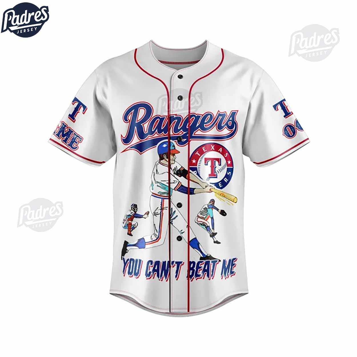 Custom MLB Texas Rangers Baseball Jersey Style - Padres Jersey Oasis: Elevate Your Baseball Style Game