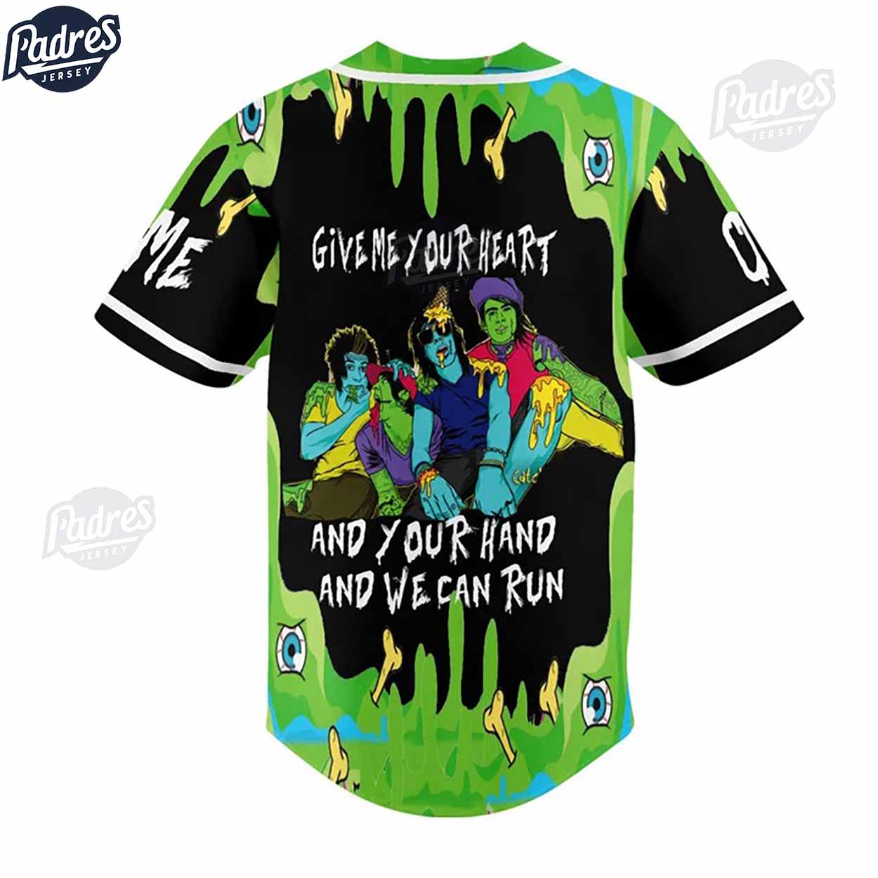 Custom Music Pierce The Veil Band Baseball Jersey - Padres Jersey Oasis: Elevate Your Baseball Style Game