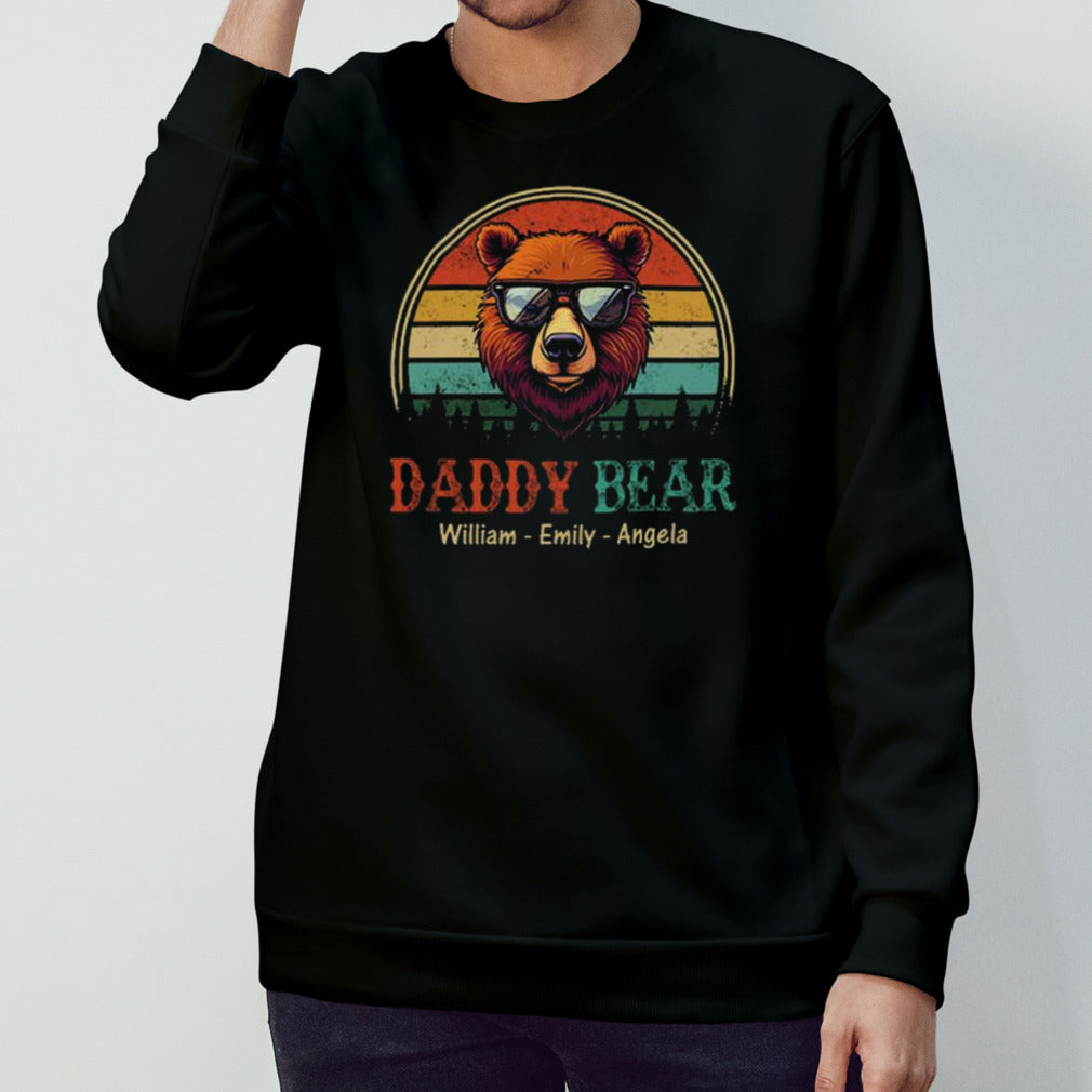 Daddy Bear William Emily Angela Vintage T-shirt