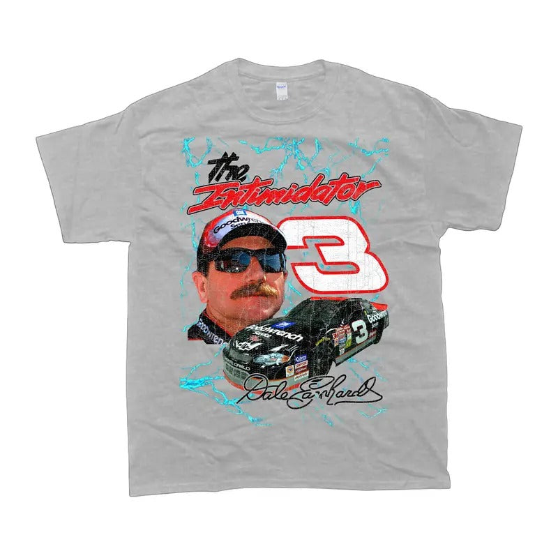Dale Earnhardt 3 Goodwrench Nascar Heavy Vintage Style Streetwear Washed, Shirt For Women And Men, Men's Tshirt, Men's Clothes Casual Menswear