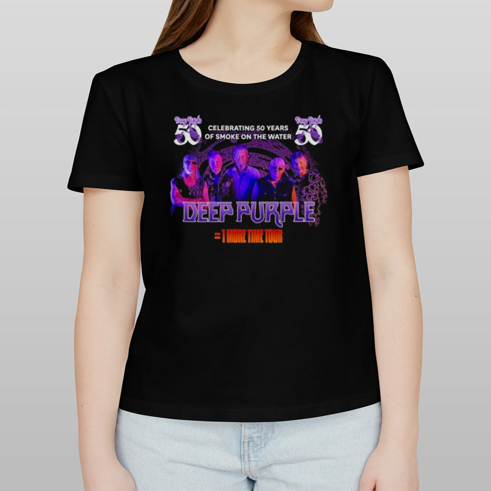 Deep Purple 1 More Time Tour 2024 50 Years Of Smoke On The Water Shirt