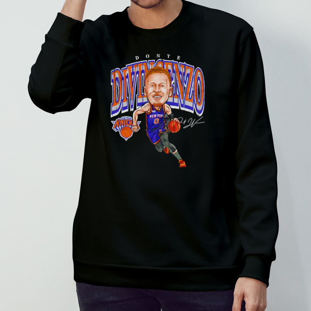 Donte DiVincenzo New York Knicks Cartoon shirt