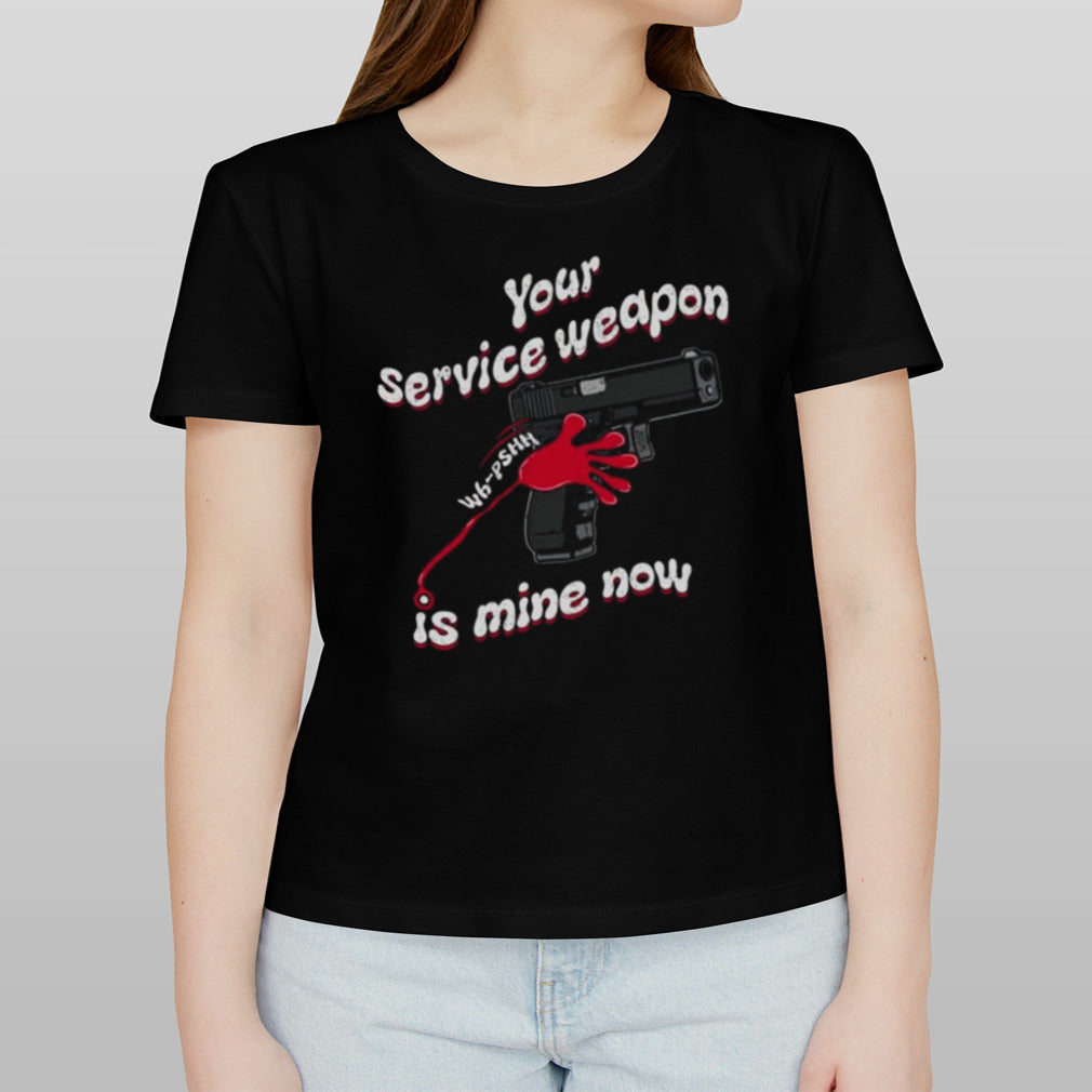 Donut Operator Silly Geese Your Service Weapon Is Mine Now T-shirt