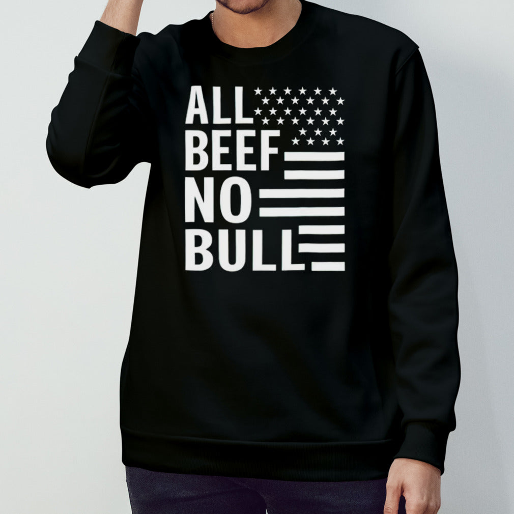 Dr Shawn Bake wearing all beef no bull shirts
