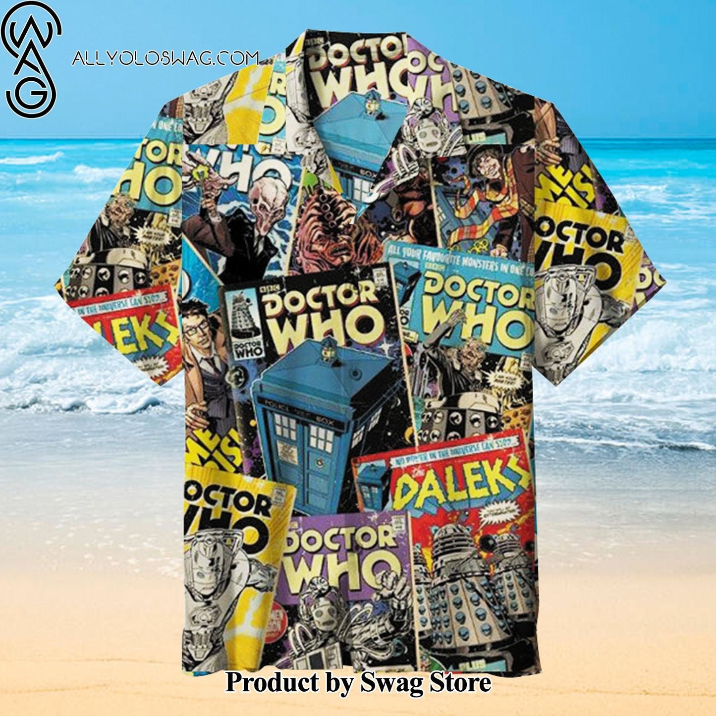Dr who Tropical Wedding Hawaiian Shirt