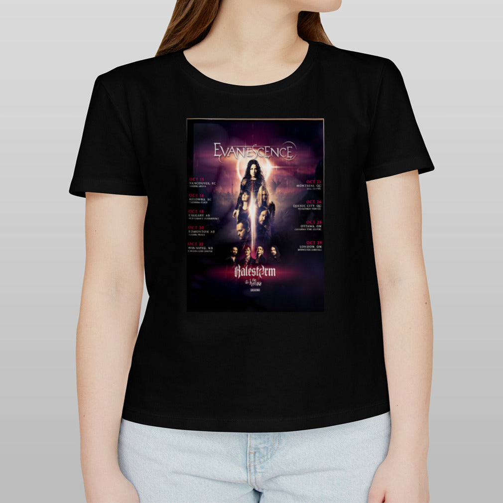 Evanescence 2024 Tour shirt