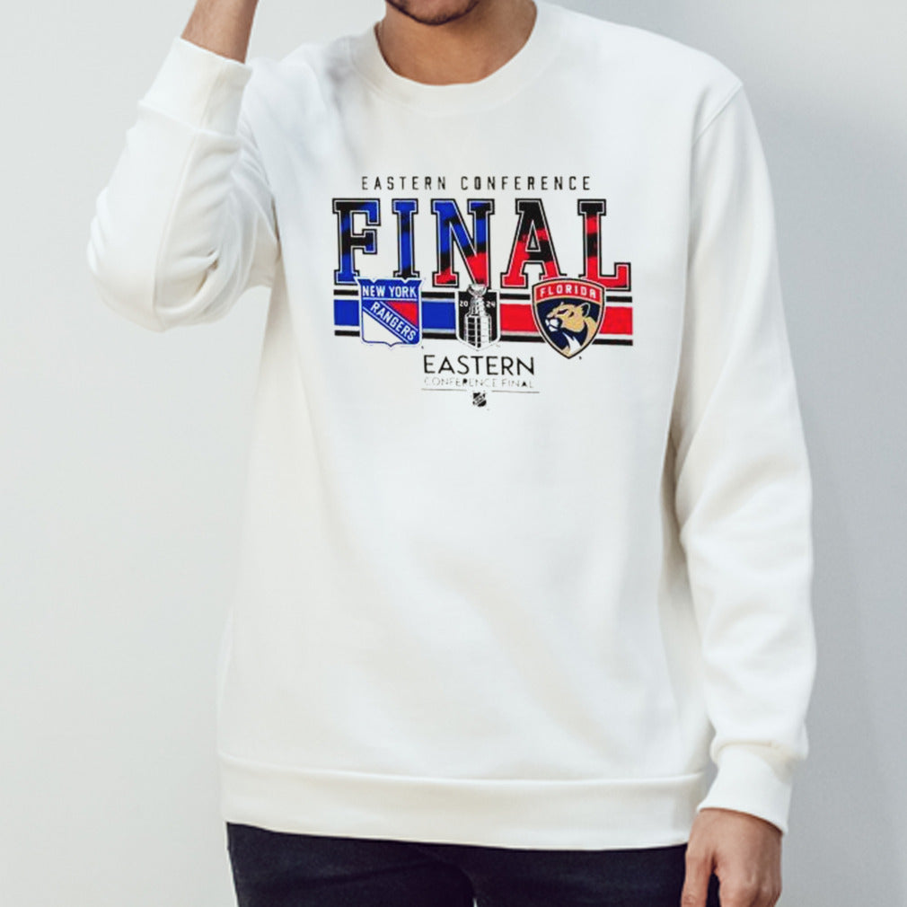 Florida Panthers Vs New York Rangers 2024 Eastern Conference Final Matchup Graphic shirt