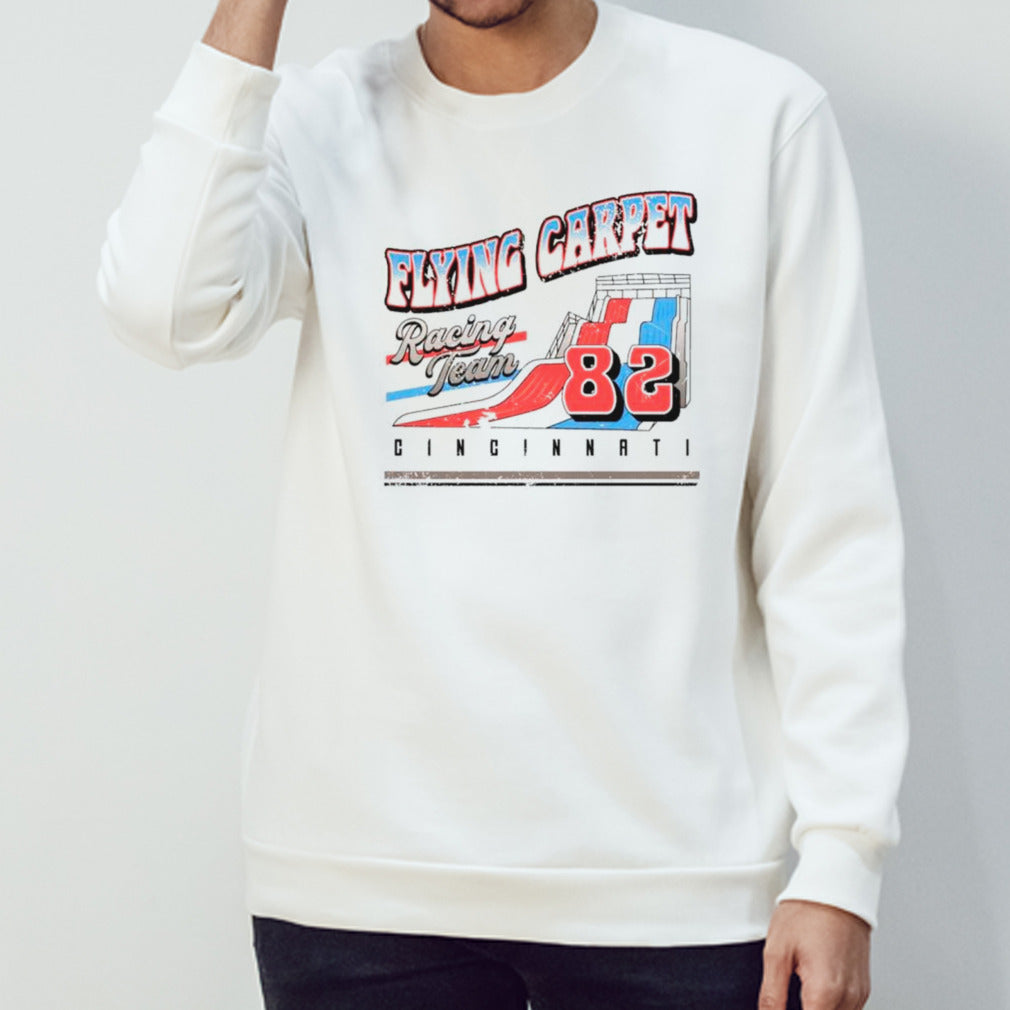 Flying Carpet racing team s’82 cincinnati vintage shirts