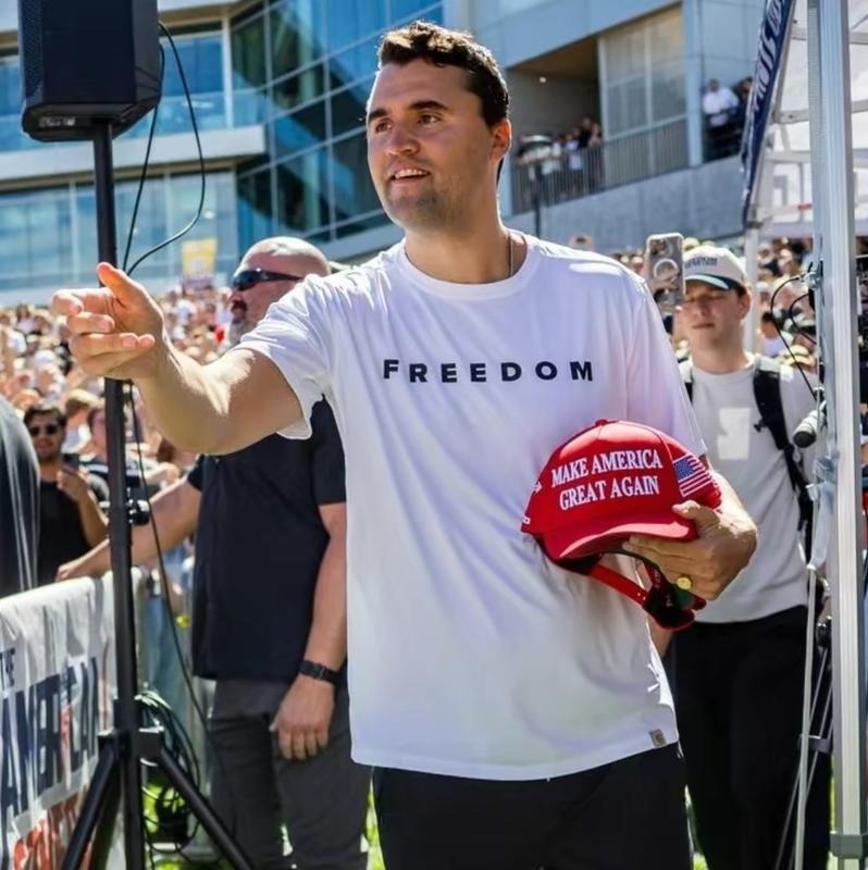 Freedom Charlie Kirk Shirt, Patriotic Charlie Kirk T-Shirt, Faith-Based Unisex Tee, Political Awareness Top