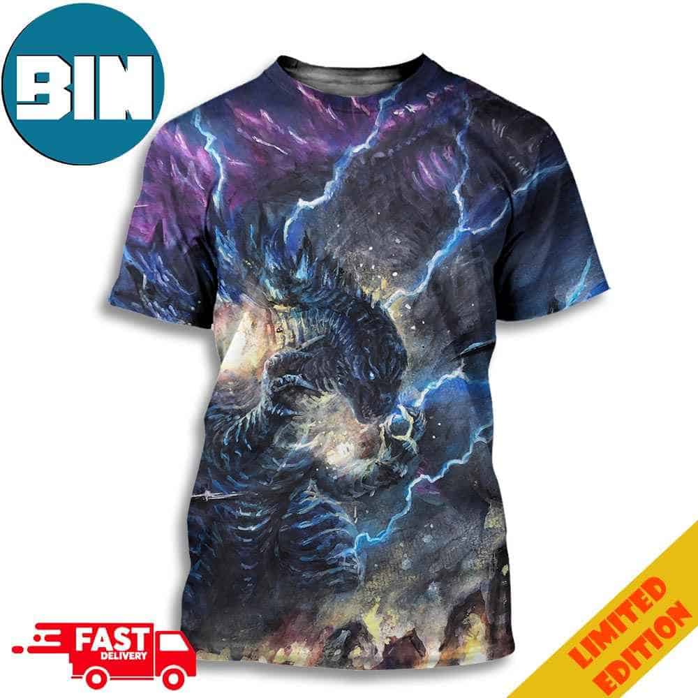 Godzilla X Kong The New Empire Fan Art Unisex 3D T-Shirts