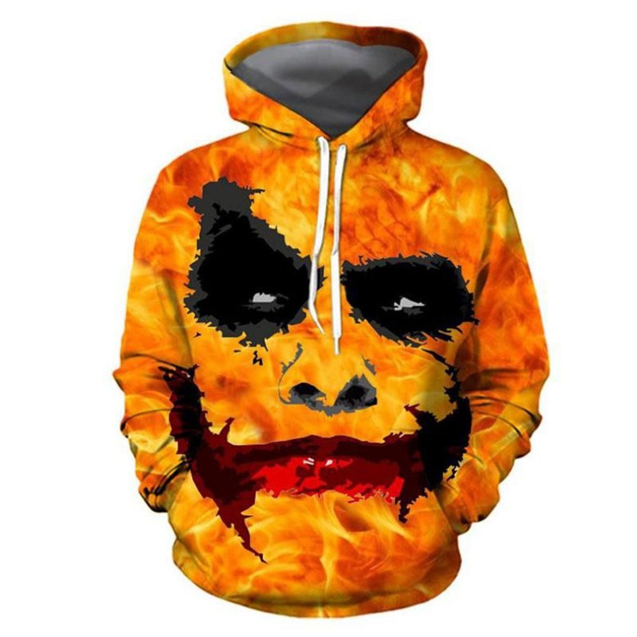 HickVibes 2019 Halloween Arts#750 3D Pullover Printed Over Unisex Hoodies