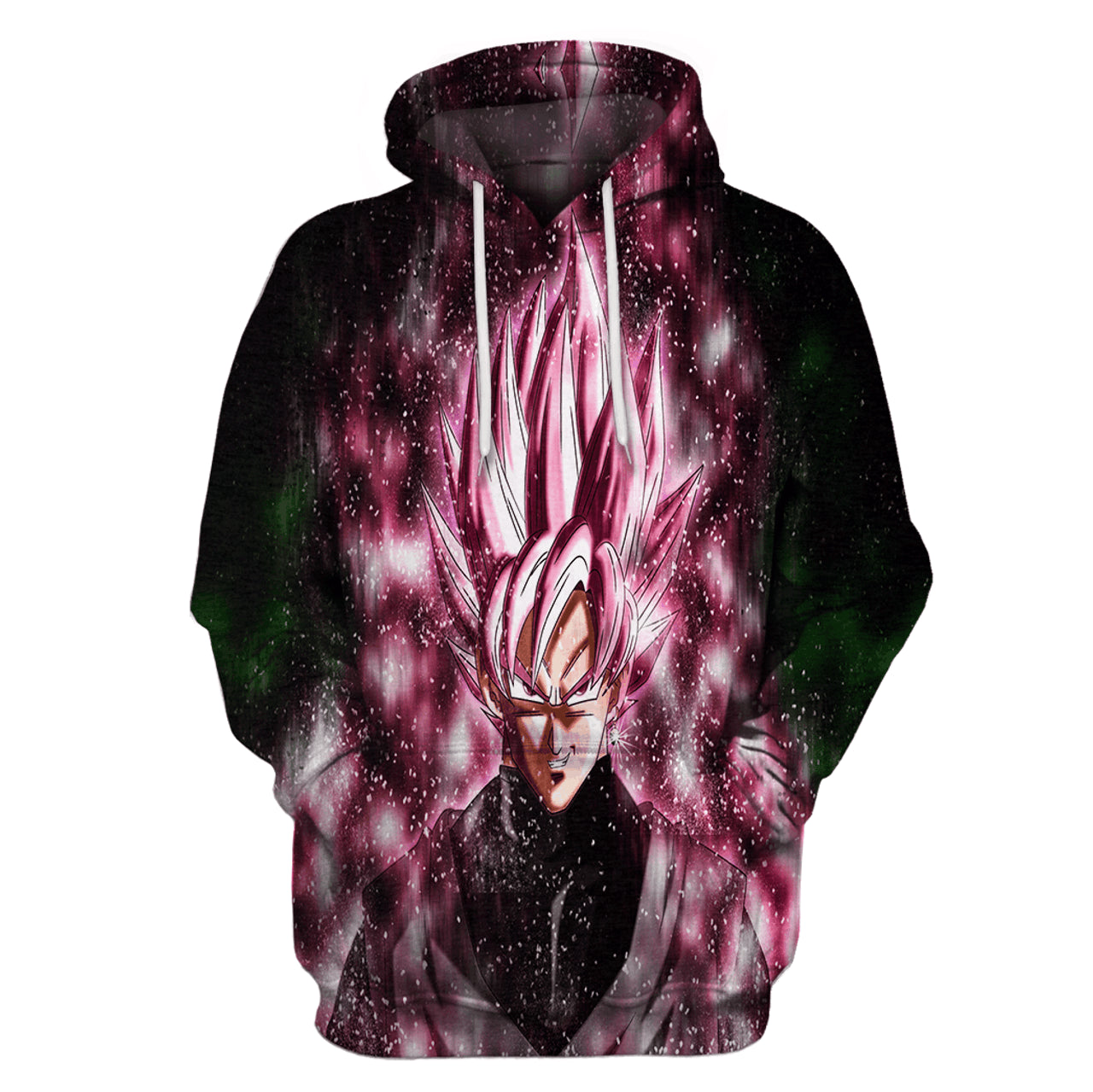 HickVibes Pull Over Black Goku B4717 3D Pullover Printed Over Unisex Hoodies