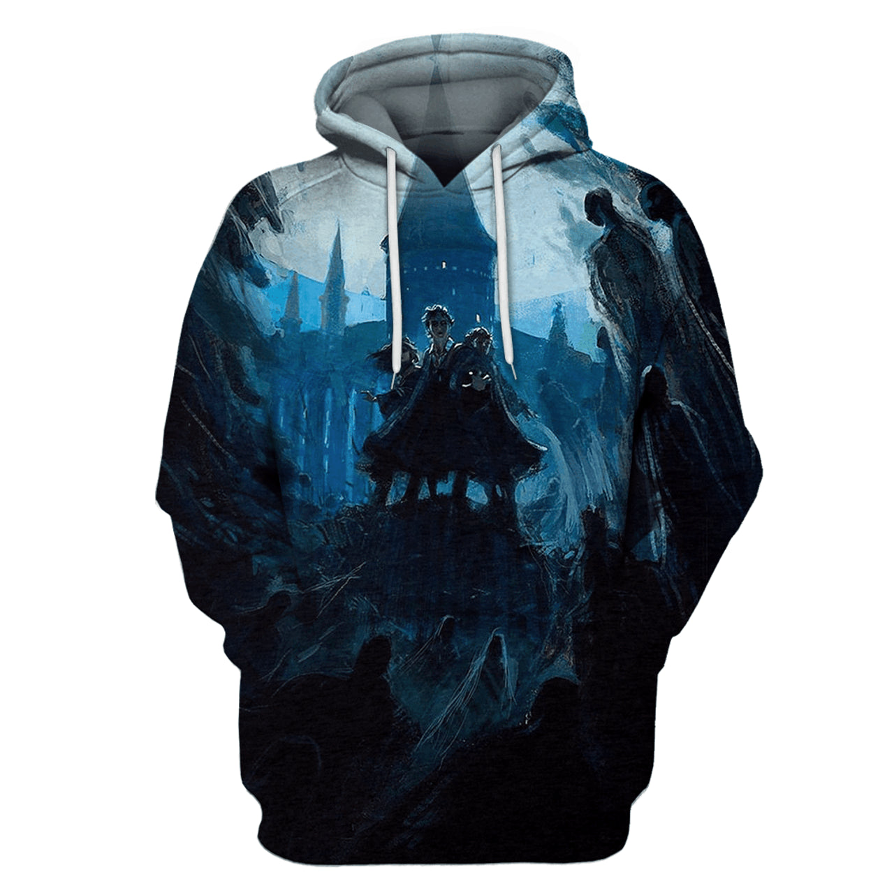 HickVibes Pull Over Harry Potter B4736 3D Pullover Printed Over Unisex Hoodies