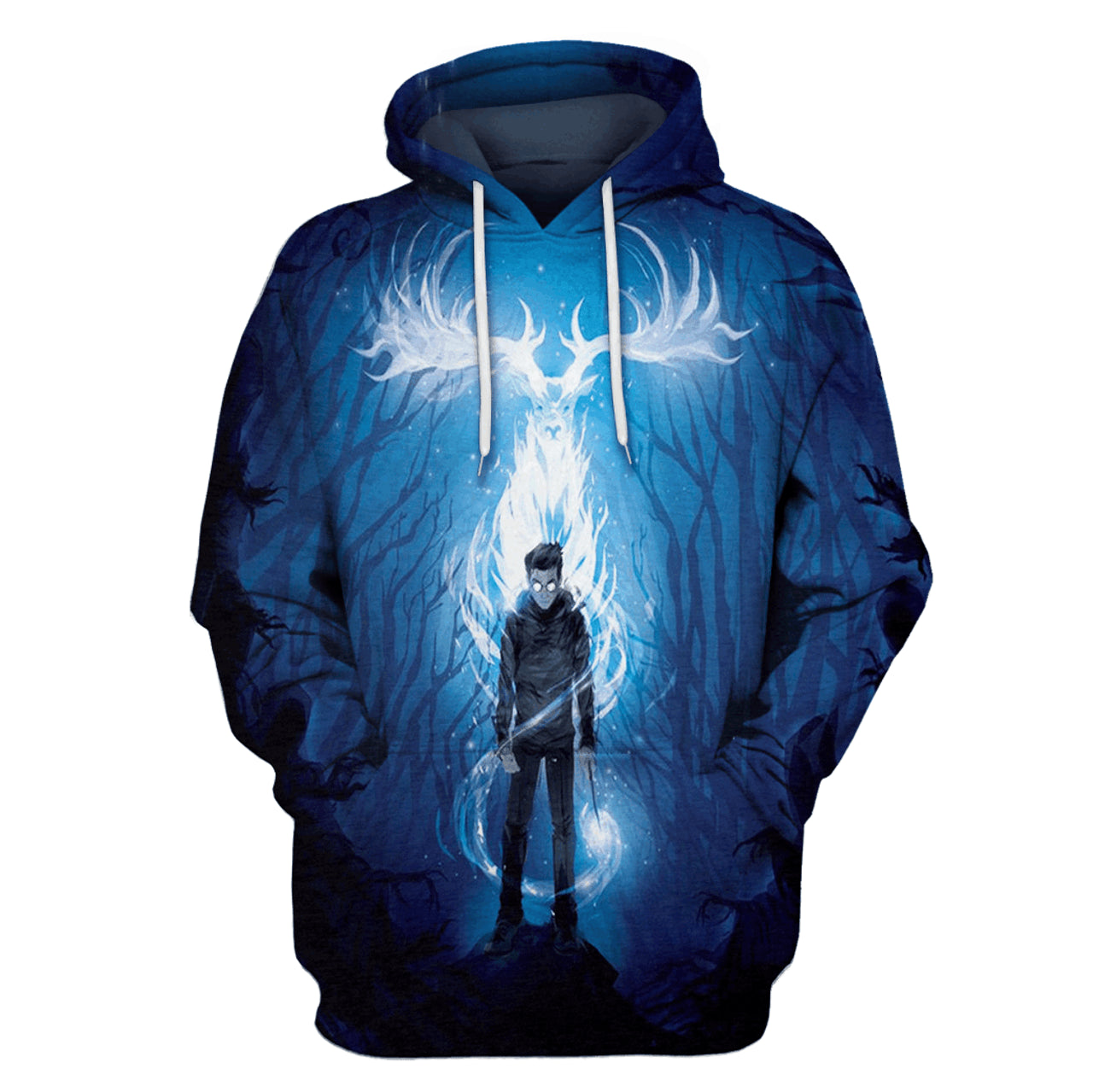 HickVibes Pull Over Harry Potter B4737 3D Pullover Printed Over Unisex Hoodies