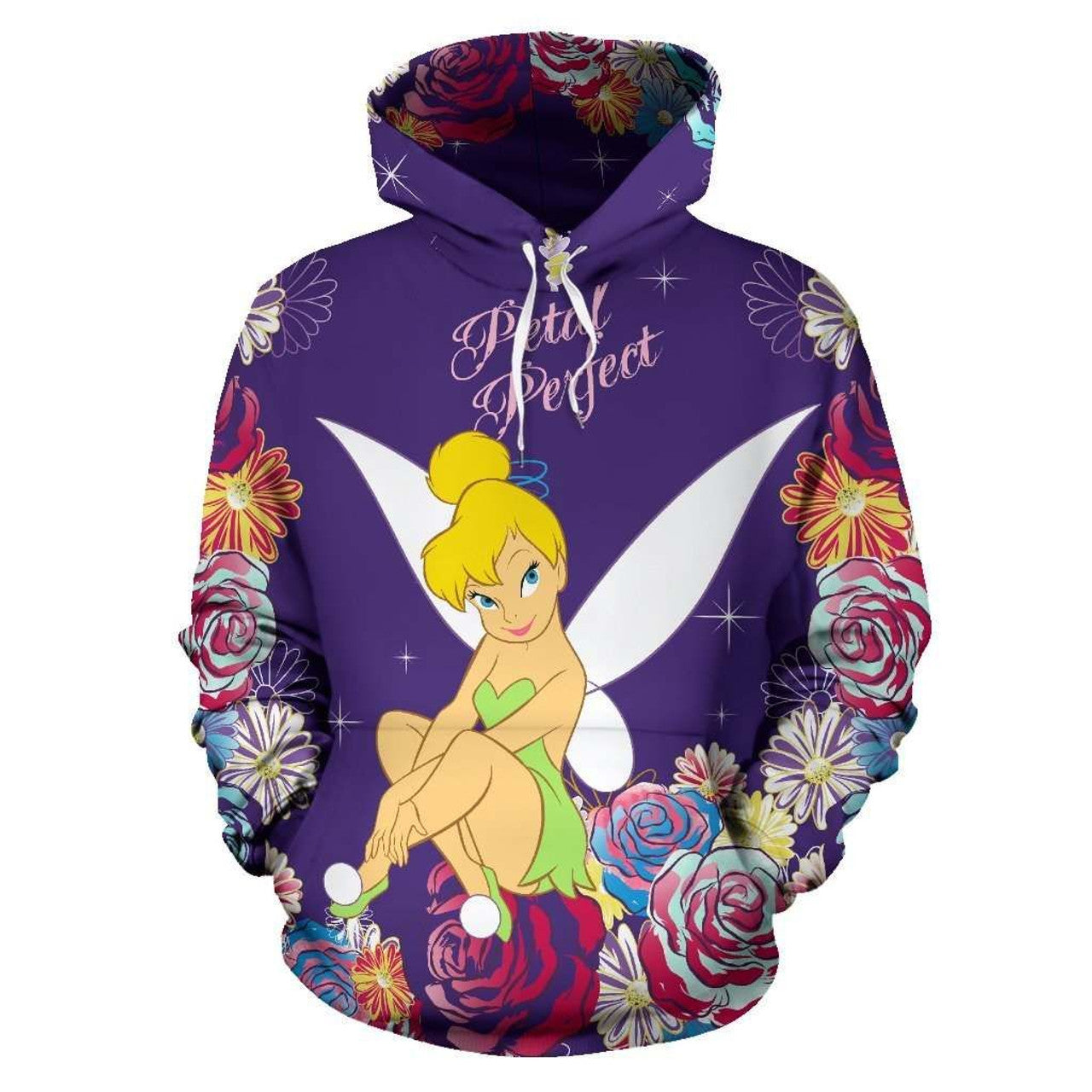HickVibes Tinker Bell Purple B779 3D Pullover Printed Over Unisex Hoodies