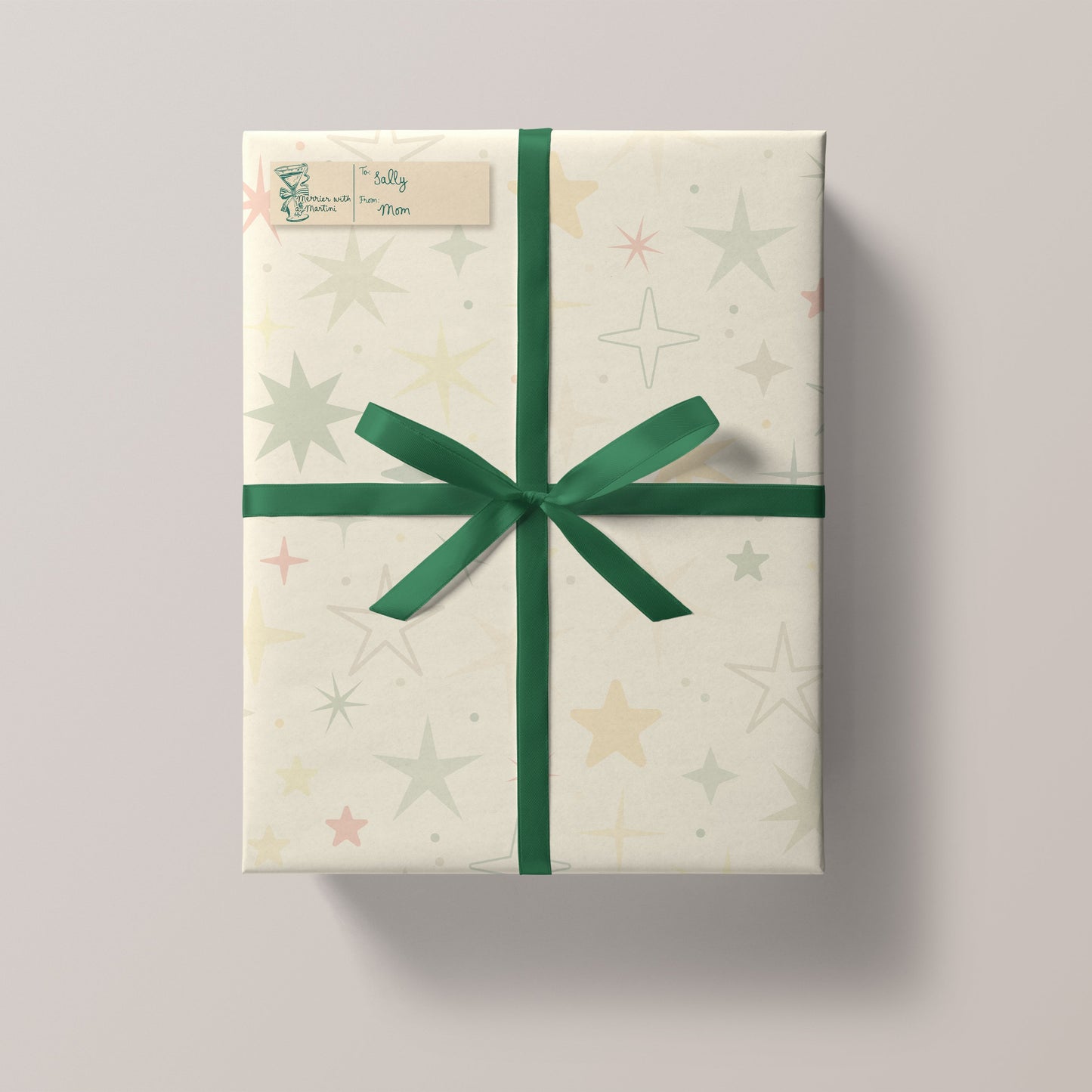 Making Spirits Bright Holidays Tags (Sticker Sheet)