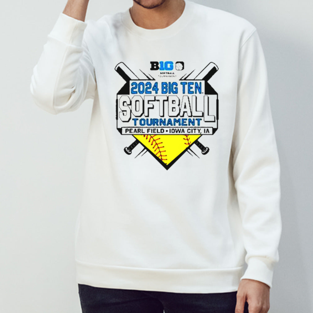 Iowa Hawkeyes 2024 B1G Softball Tournament shirts