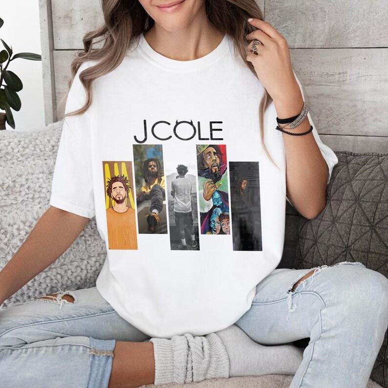 J. Cole Inspired Graphic Tee, Urban Style Shirt, Mf Doom Rap, Premium Materials, Hip-Hop Fan Gear, Kendrick Lamar