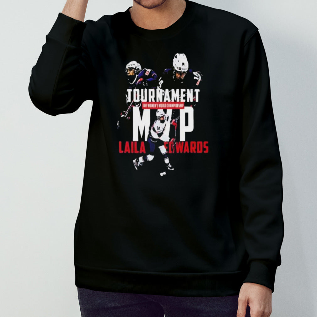 Laila Edwards USA Hockey MVP 2024 IIHF Womens’s World Championship Tournament Shirts