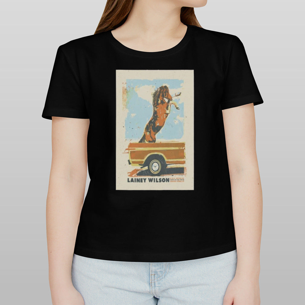 Lainey Wilson Tour In Saratoga Springs NY On Jun 20 2024 Poster Shirt