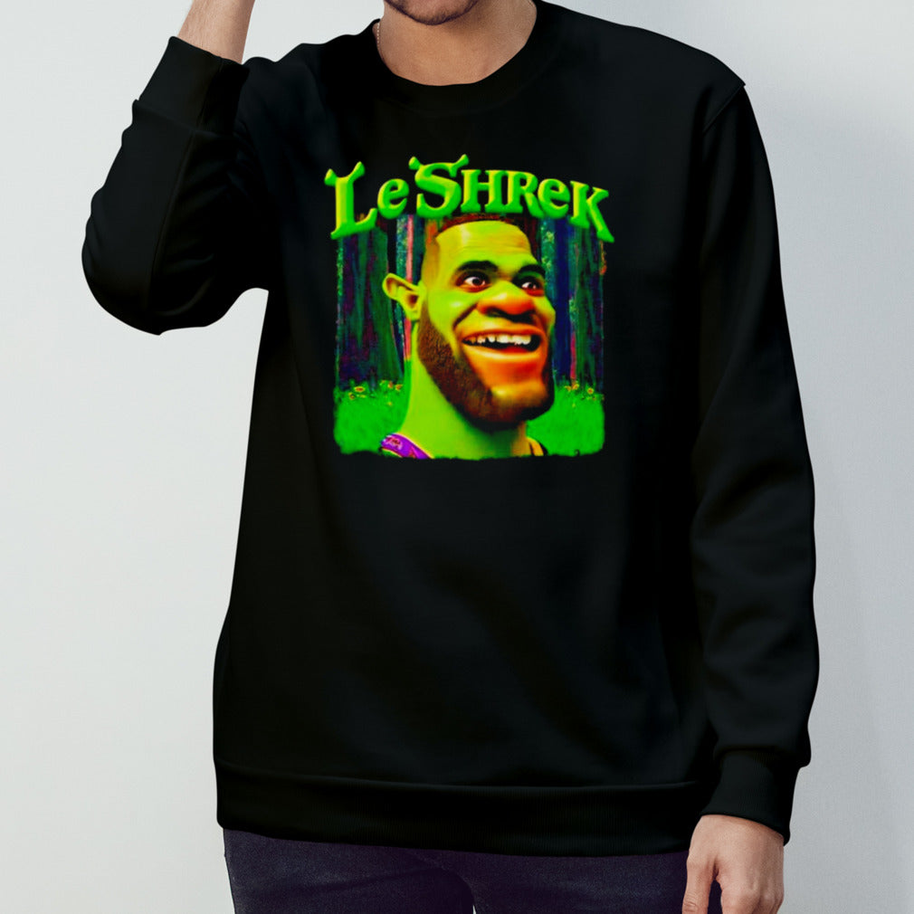 LeShrek LeBron James funny shirts
