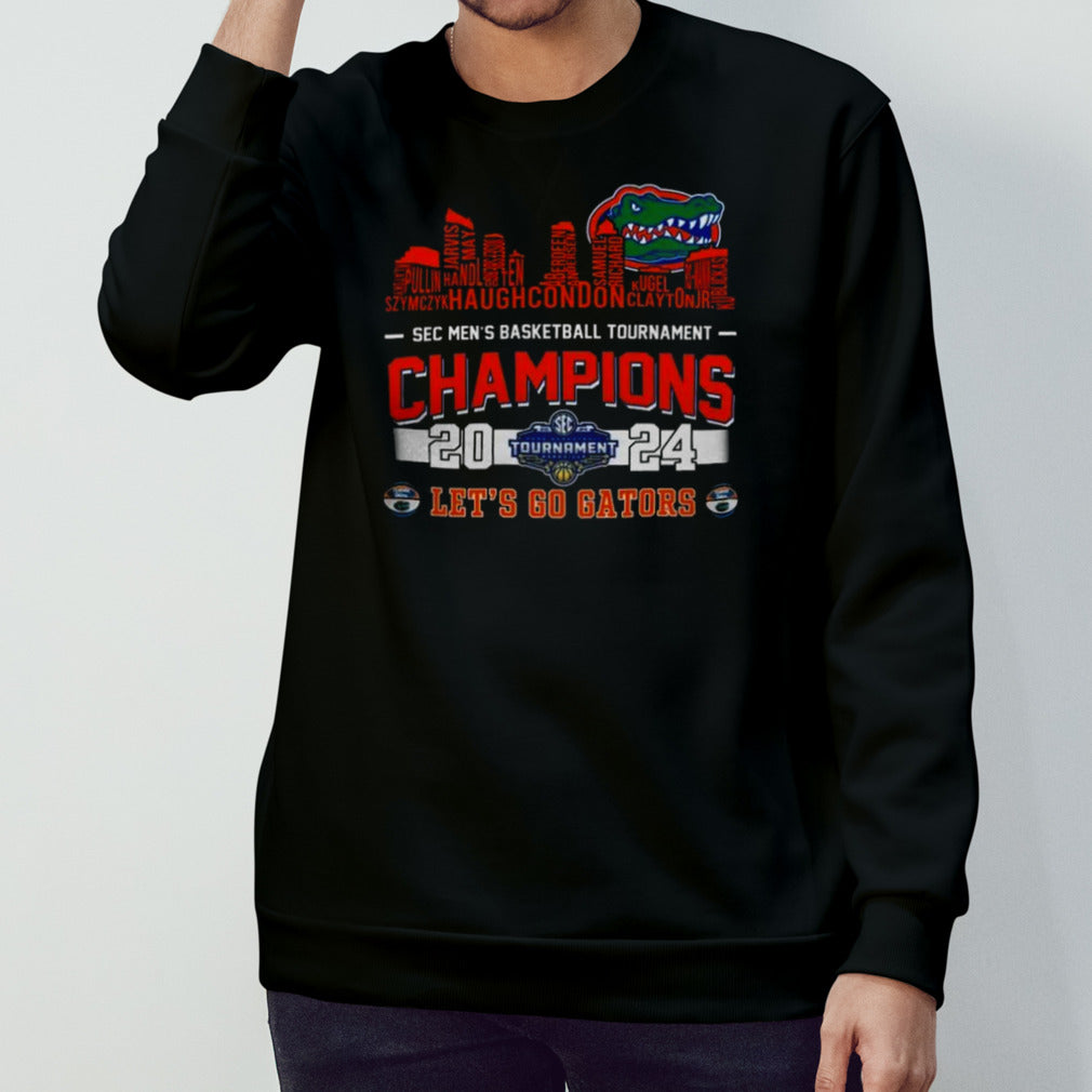 Let’s Go Gators Sec Basketball Tournament Champions 2024 T-shirt