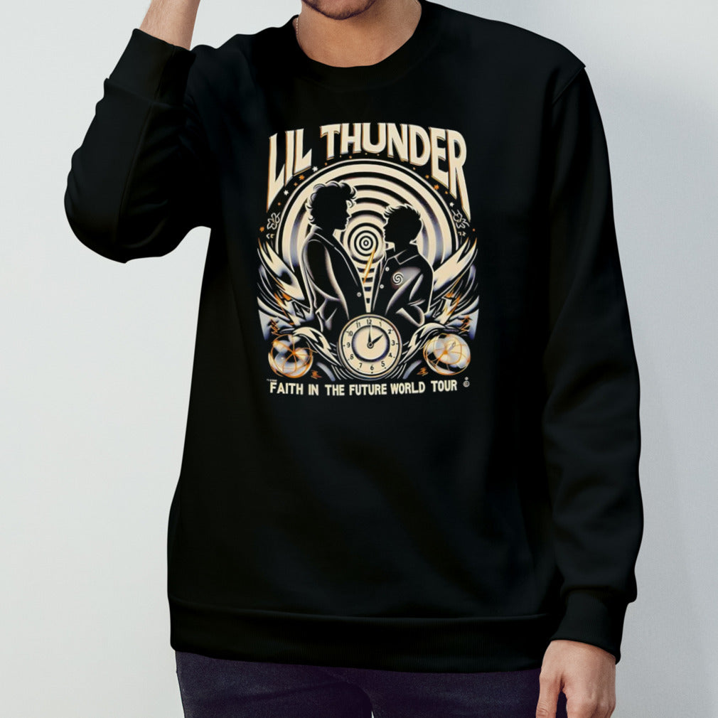 Lil Thunder faith in the future world tour shirt