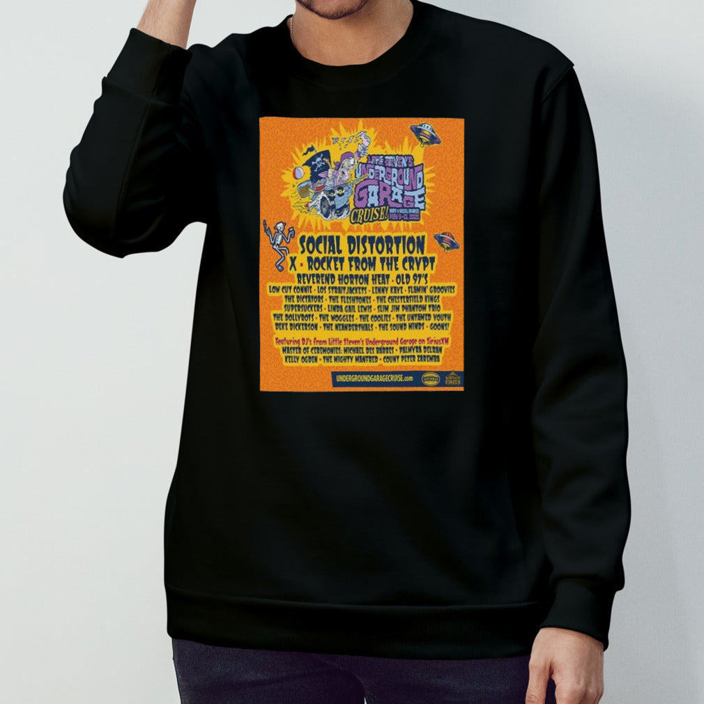 Little Stevens Underground Garage Cruise Tour 2025 From Miami To Nassau On May 9-13 shirt