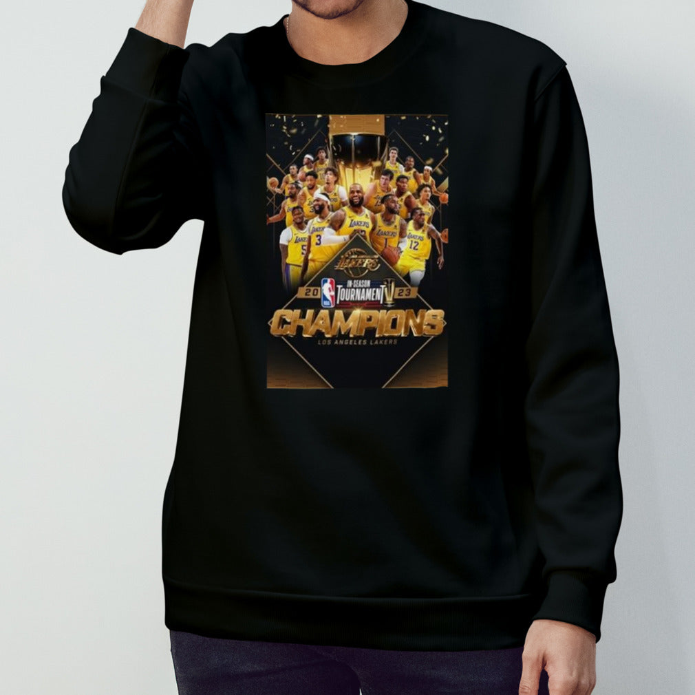 Los Angeles Lakers NBA 2023 In Season Tournament Champions Shirts