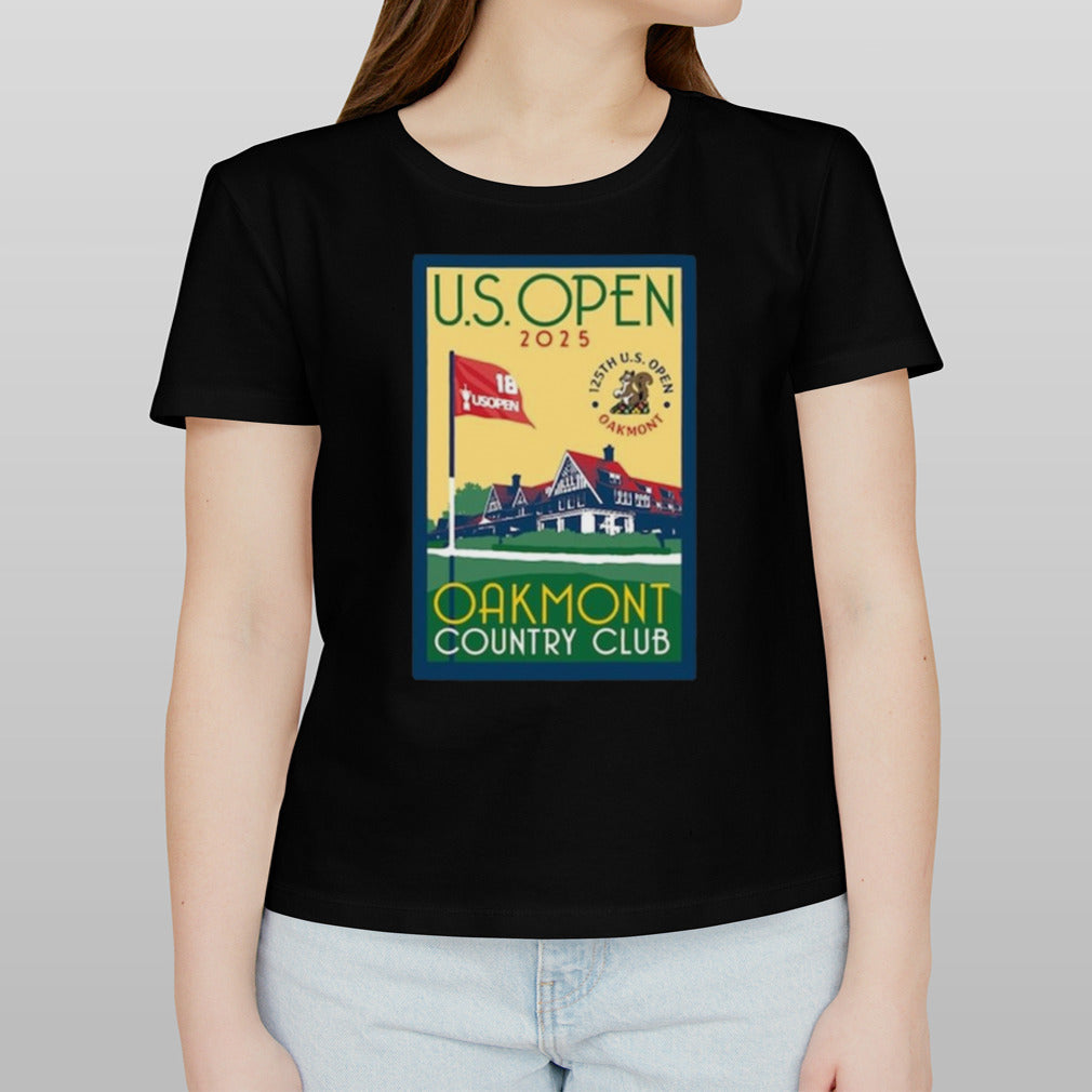 Men’s 2025 U.S. Open Oakmont Poster Instant Classic Shirt