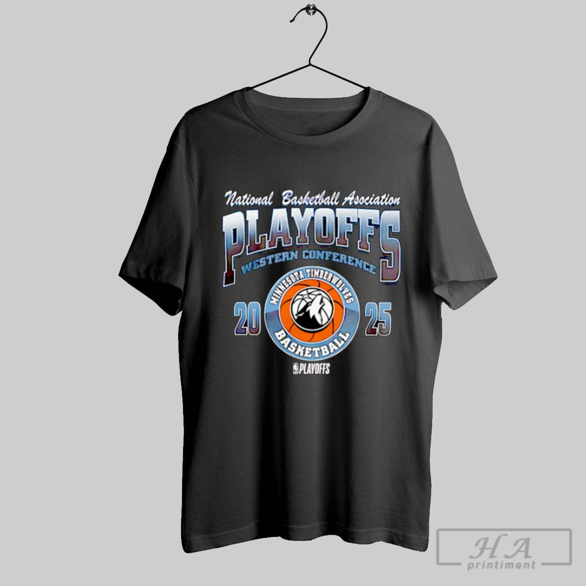 Minnesota Timberwolves 2025 Playoff Participant Franklin Shirt