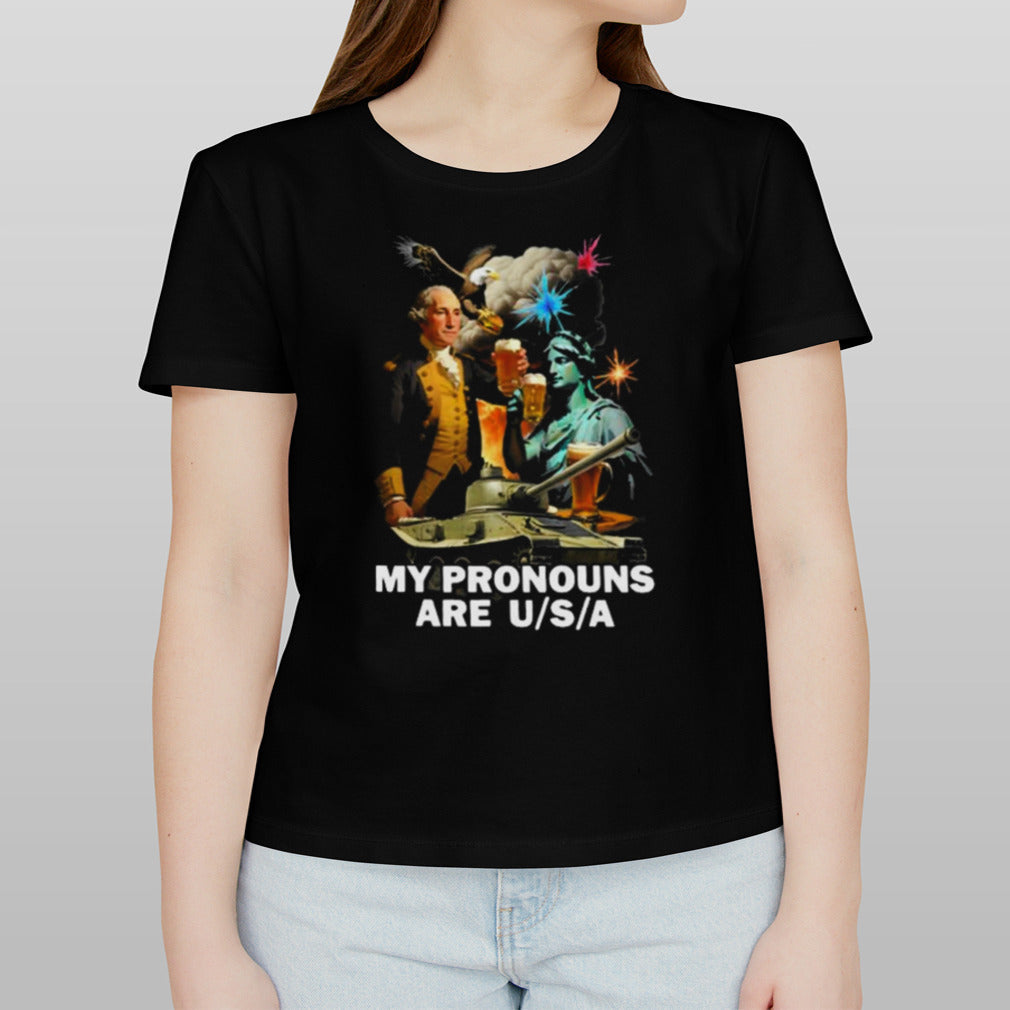 My Pronouns Are Usa T-shirt