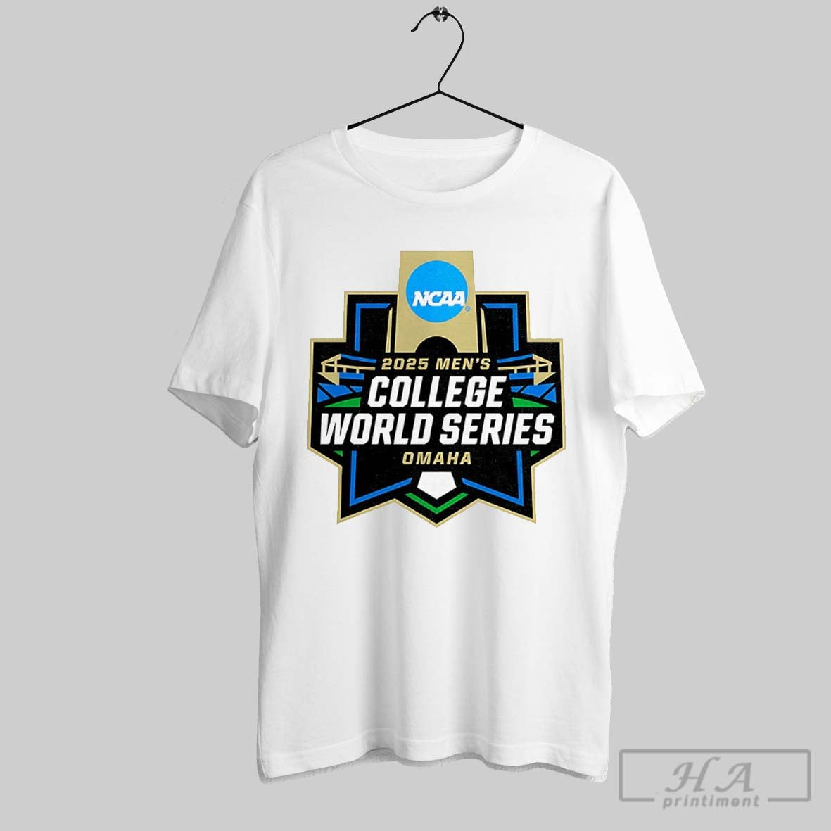 Ncaa 2025 Mens College World Series Omaha Shirt