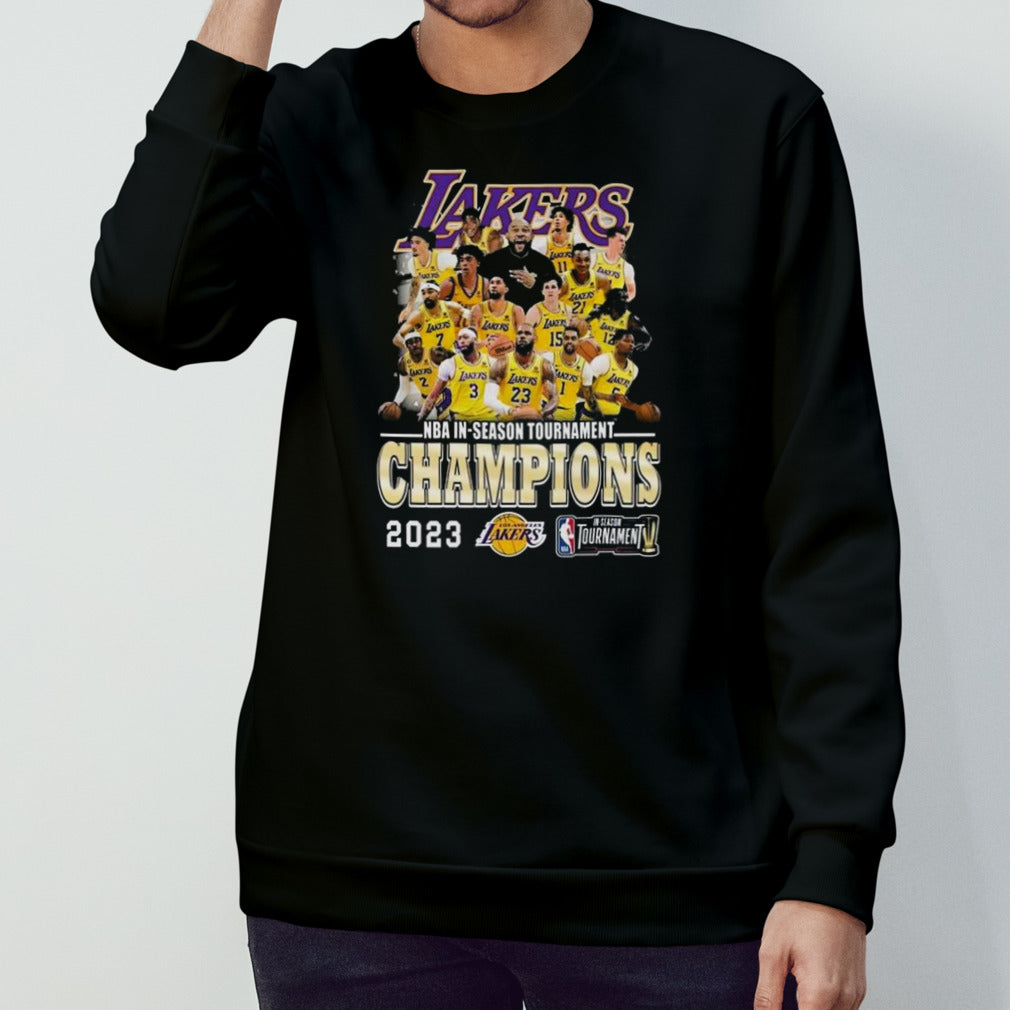 Nba In-season Tournament Champions 2023 Los Angeles Lakers T-shirts