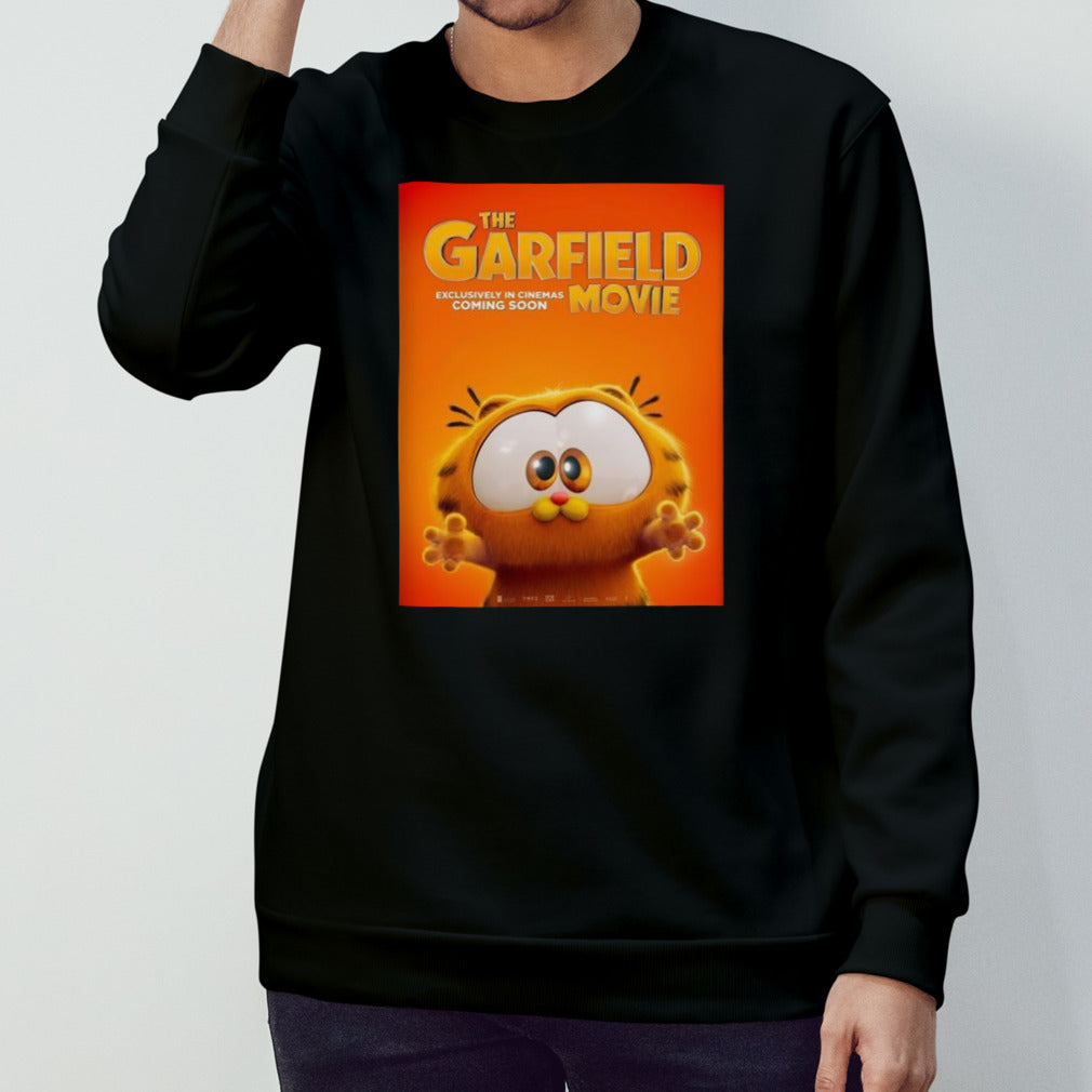 New The Garfield Movie Poster Featuring Baby Garfield Releasing In Theaters On May 24 Shirts